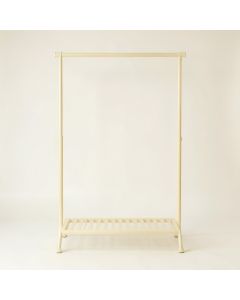 Slate Branch Empty Garment Rack - Cream (synthetic illustration; no displayed measurements)