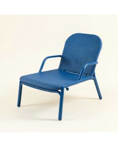 Briar Crest Outdoor Lounge Chair - Blue (synthetic illustration; no displayed measurements)