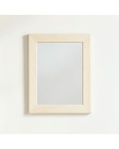 Cedar Brook Framed Wall Mirror - Ivory (synthetic illustration; no displayed measurements)