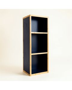 Cedar Crest Narrow Cubby Tower - Navy (synthetic illustration; no displayed measurements)