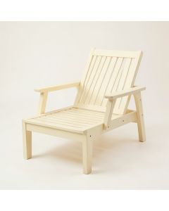 Glen Bluff Outdoor Lounge Chair - Cream (synthetic illustration; no displayed measurements)