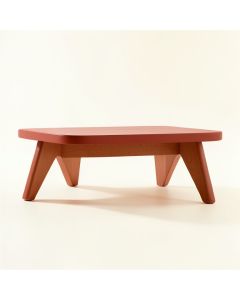 Dune Dell Indoor Bench - Terracotta (synthetic illustration; no displayed measurements)
