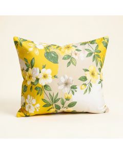 Lemon Floral Body Pillow Case By Sweet Jojo Designs (synthetic illustration; no displayed measurements)