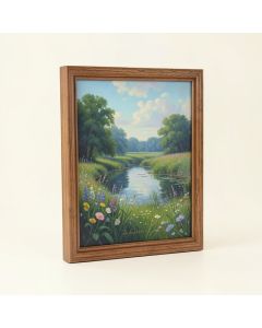 Walk In The Meadows At Argenteuil By Claude Monet - Picture Frame Painting Print On Canvas (synthetic illustration; no displayed measurements)