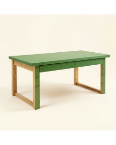Wren Crossing Empty Workshop Workbench - Green (synthetic illustration; no displayed measurements)