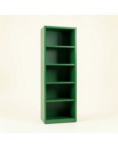 Willow Bridge Narrow Cubby Tower - Green (synthetic illustration; no displayed measurements)