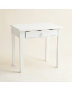 Dune Bridge Small Writing Desk - White (synthetic illustration; no displayed measurements)