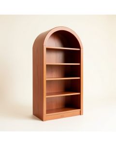 Heath Brook Freestanding Bookcase - Terracotta (synthetic illustration; no displayed measurements)