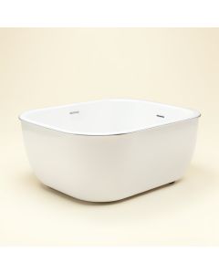Sara 67 '' X 32 '' Freestanding Soaking Bathtub (synthetic illustration; no displayed measurements)