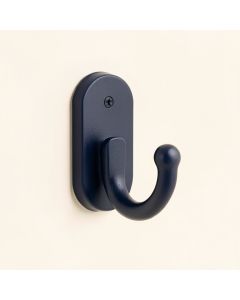 Cliff Canyon Wall-Mounted Robe Hook - Navy (synthetic illustration; no displayed measurements)