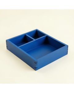 Pine Bluff Empty Pantry Drawer Organizer Insert - Blue (synthetic illustration; no displayed measurements)