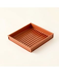 Willow Arc Empty Under-Desk Cable Tray (synthetic illustration; no displayed measurements)