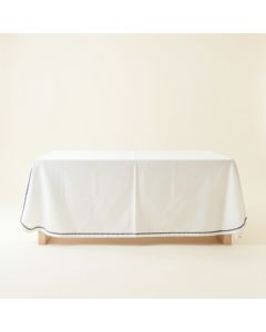Linden Bluff Flat Bed Sheet - White (synthetic illustration; no displayed measurements)