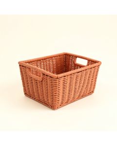Glen Bluff Empty Storage Basket - Terracotta (synthetic illustration; no displayed measurements)