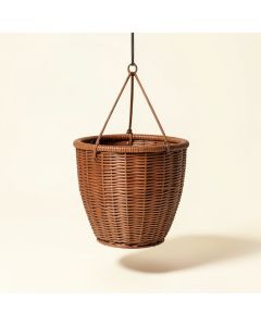 Judsonia Rattan Hanging Planter (synthetic illustration; no displayed measurements)