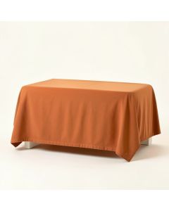 Rowan Arc Flat Bed Sheet - Terracotta (synthetic illustration; no displayed measurements)