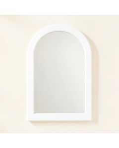 Oak Brook Framed Wall Mirror - White (synthetic illustration; no displayed measurements)