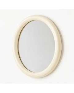 Fern Brook Framed Wall Mirror - Ivory (synthetic illustration; no displayed measurements)