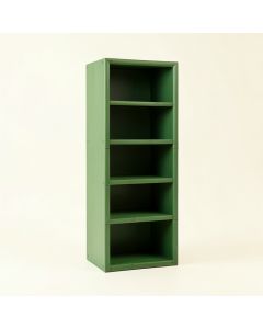 Heath Branch Narrow Cubby Tower - Green (synthetic illustration; no displayed measurements)