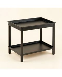 Willow Arc Empty Coffee-Station Organizer - Black (synthetic illustration; no displayed measurements)