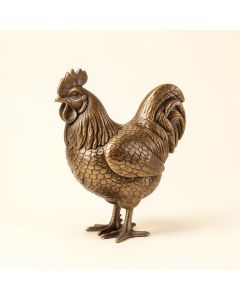 Delrio Rooster Figurine (synthetic illustration; no displayed measurements)