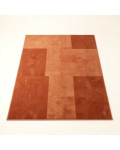 Juniper Branch Rectangular Area Rug - Terracotta (synthetic illustration; no displayed measurements)