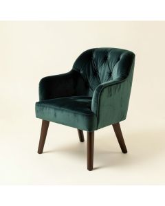 Lucious Tufted Velvet Parsons Chair (synthetic illustration; no displayed measurements)
