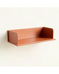 Moss Canyon Wall-Mounted Shelf - Terracotta (synthetic illustration; no displayed measurements)