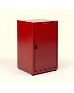 Clear View Storage Cabinet (synthetic illustration; no displayed measurements)