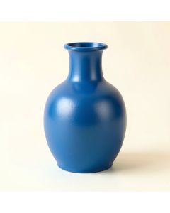 Summit Bluff Empty Decorative Vase - Blue (synthetic illustration; no displayed measurements)