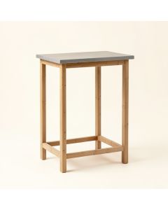 Field Crest Freestanding Laundry Folding Counter - Gray (synthetic illustration; no displayed measurements)