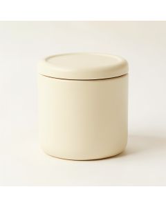 Ridge Bluff Storage Canister With Lid - Cream (synthetic illustration; no displayed measurements)