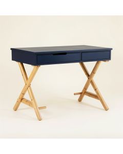 Olive Bridge Writing Desk - Navy (synthetic illustration; no displayed measurements)
