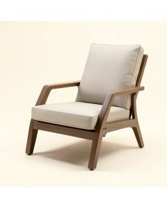 Berard All Weather Outdoor Patio Chair With Cushion (synthetic illustration; no displayed measurements)