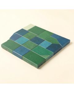 Conch 0.9 '' X 0.9 '' Random Mosaic Wall & Floor Tile (synthetic illustration; no displayed measurements)