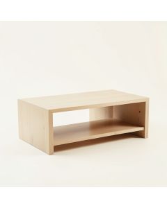 Wren Bend Coffee Table - Beige (synthetic illustration; no displayed measurements)