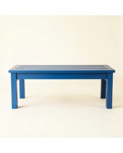 Birch Crossing Indoor Bench - Blue (synthetic illustration; no displayed measurements)