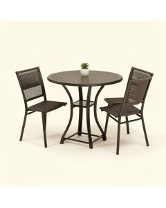 3 Piece Round Bistro Set (synthetic illustration; no displayed measurements)