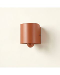 Cliff Arc Wall Sconce Mounted On A Plain Wall (synthetic illustration; no displayed measurements)