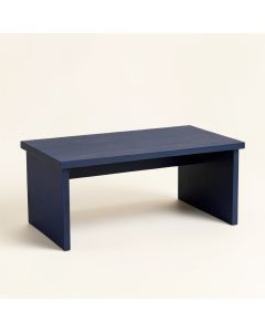 River Edge Desktop Monitor Riser - Navy (synthetic illustration; no displayed measurements)