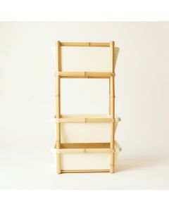 Rowan Brook Empty Vertical Garden Frame - Cream (synthetic illustration; no displayed measurements)