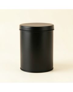 Clay Branch Storage Canister With Lid - Black (synthetic illustration; no displayed measurements)