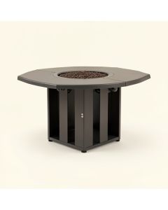 Olivet Propane Fire Pit Table With Holder (synthetic illustration; no displayed measurements)