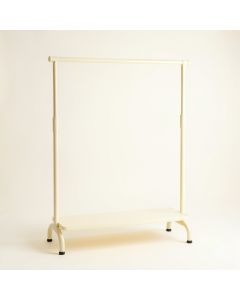 Birch Crossing Empty Garment Rack - Ivory (synthetic illustration; no displayed measurements)