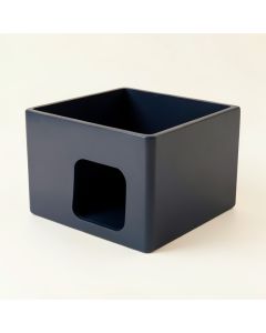 Reed Arc Empty Furniture-Style Litter Enclosure (synthetic illustration; no displayed measurements)