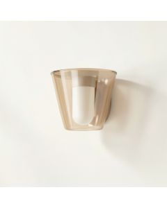 Dawn Canyon Wall Sconce Mounted On A Plain Wall - Beige (synthetic illustration; no displayed measurements)