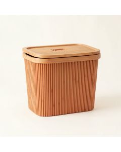 Rowan Branch Laundry Hamper - Terracotta (synthetic illustration; no displayed measurements)
