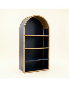 Bay Crossing Freestanding Bookcase - Navy (synthetic illustration; no displayed measurements)