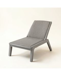 Summit Crest Outdoor Lounge Chair - Gray (synthetic illustration; no displayed measurements)