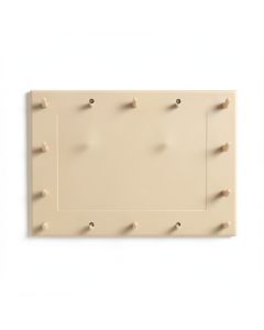 Dawn Brook Empty Wall-Mounted Tool Organizer Panel - Beige (synthetic illustration; no displayed measurements)